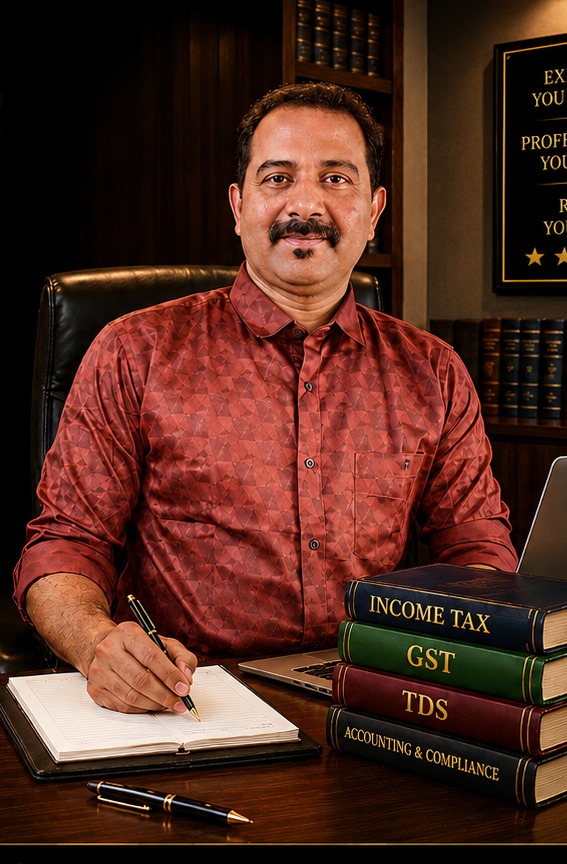 Ajith Kumar G, Chartered Tax Practitioner and founder of NATH ASSOCIATES